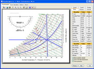 Windows 7 Psychrometric Chart + Duct Calculator 4.4 full